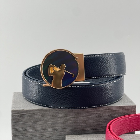 ✨ FOR HER & FOR HIM — LEATHER BELT SET ✨ - Picture 2 of 10